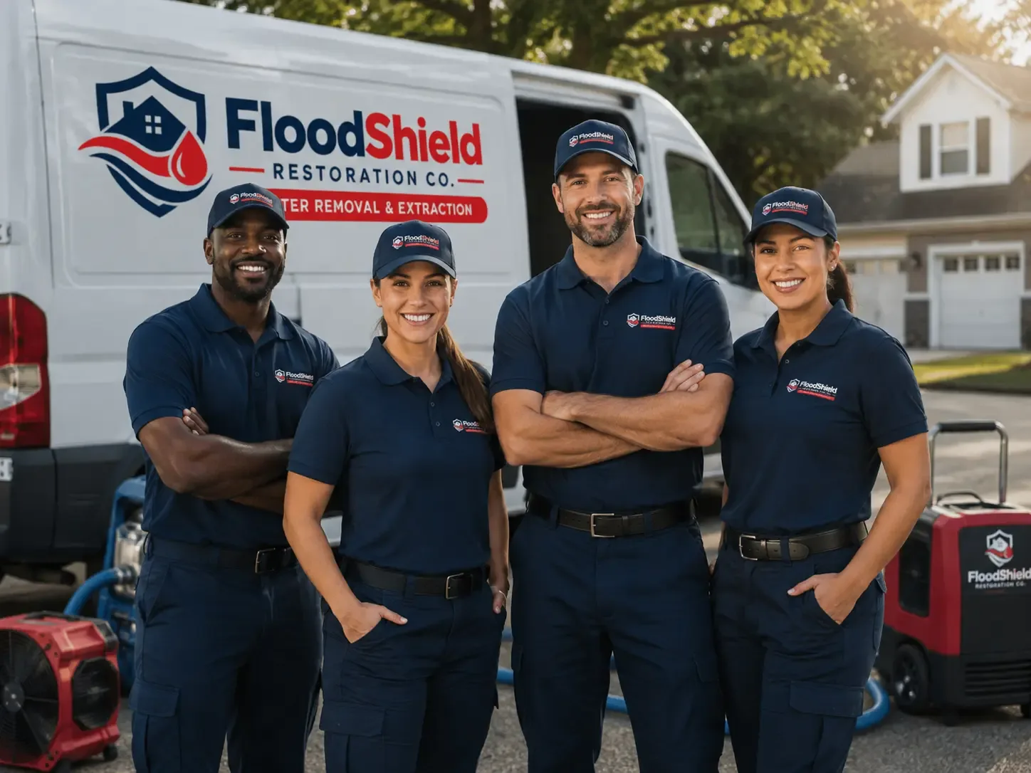 Flood Damage Restoration company in Eastman, WI